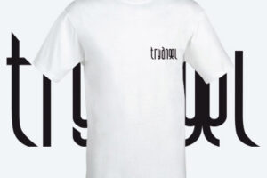 Regular TryAngel Chest Print Only Slogan