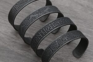 Nordic Viking Rune Bracelet For Men