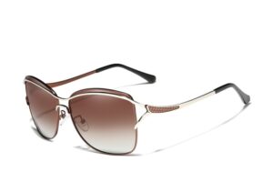 KING7EVEN Retro Frauen Sonnenbrille