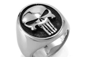 Männer Punisher Ring