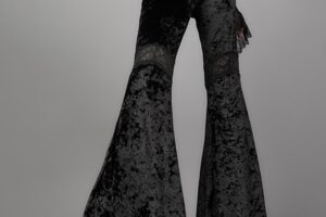 InsGoth Samt Hose