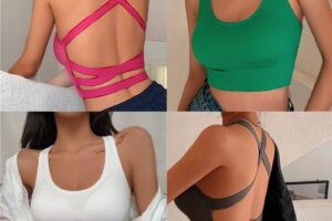 Sexy Crop Gym Tops