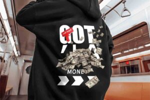 Got Money Harajuku Oversized Hoodie