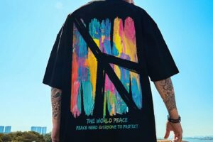 Oversize Peace Shirt