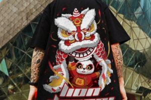 Oversize Lion Dance Shirt
